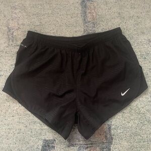 Nike Women's Black Dri-FIT Athletic Shorts
